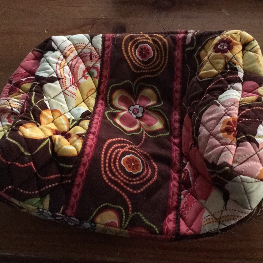 Floral cosmetic case